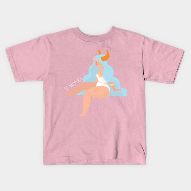 Taurus Kids T-Shirt by gnomeapple